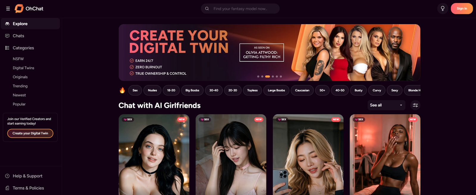 OhChat usa